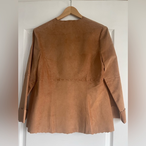 90’s Danier leather skirt set - Picture 3 of 15